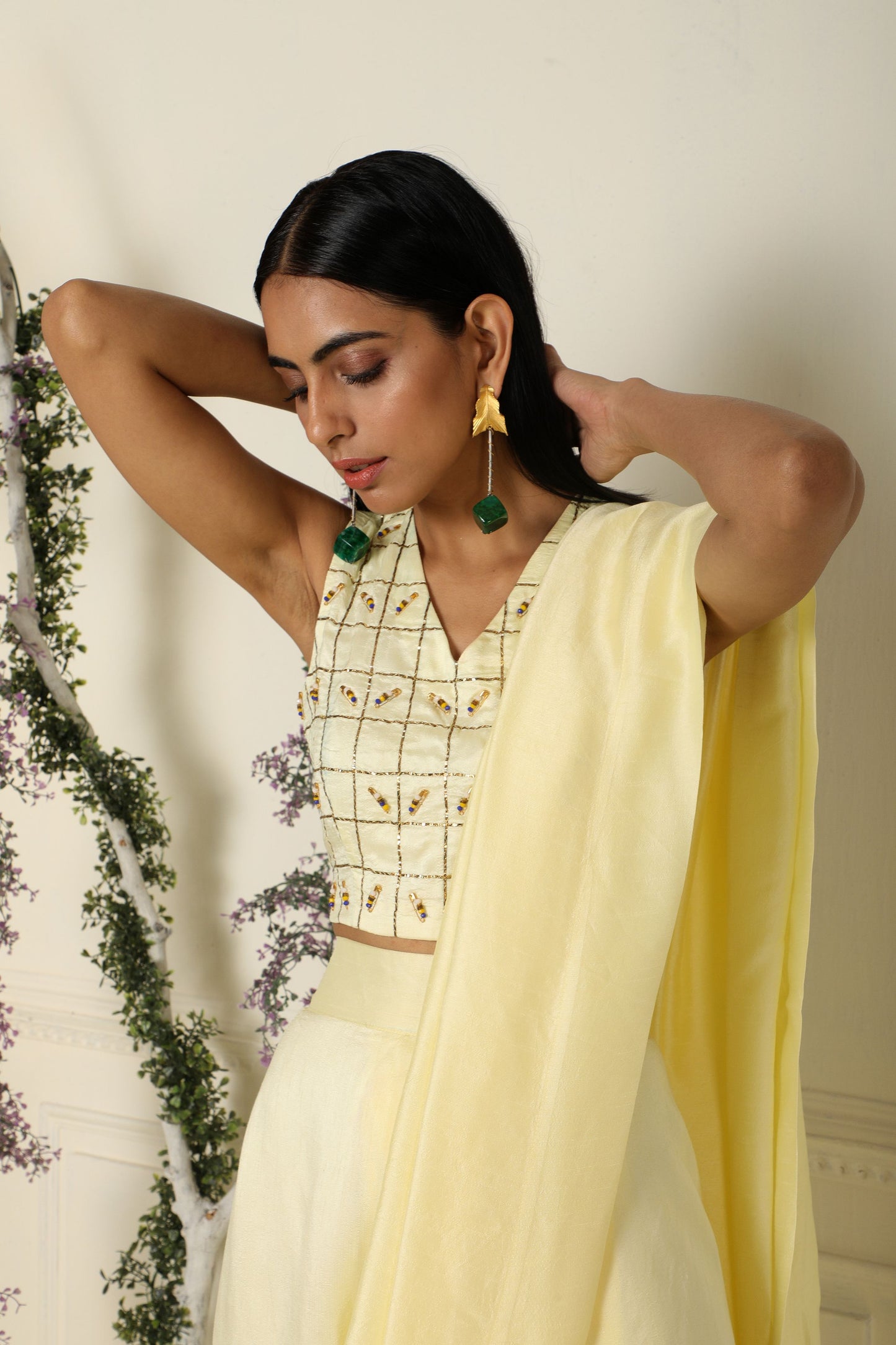 Draped Saree