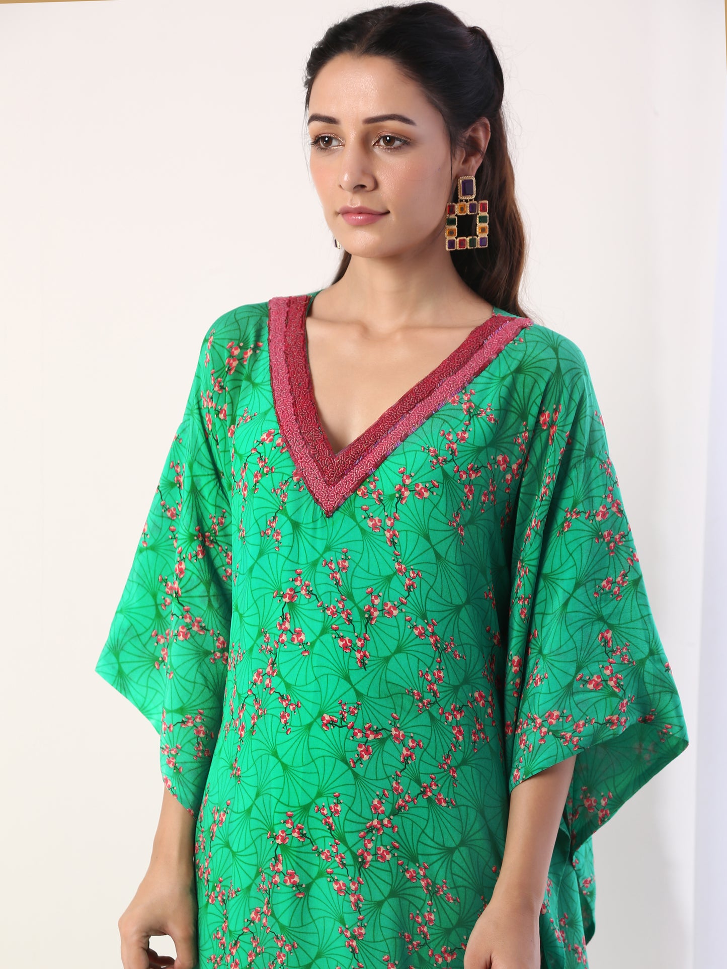 Green Kaftan(set of 2)
