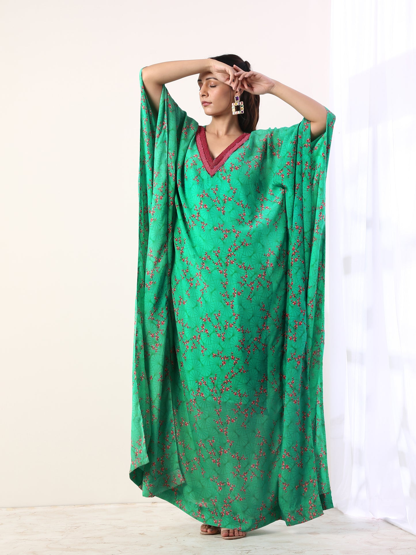 Green Kaftan(set of 2)