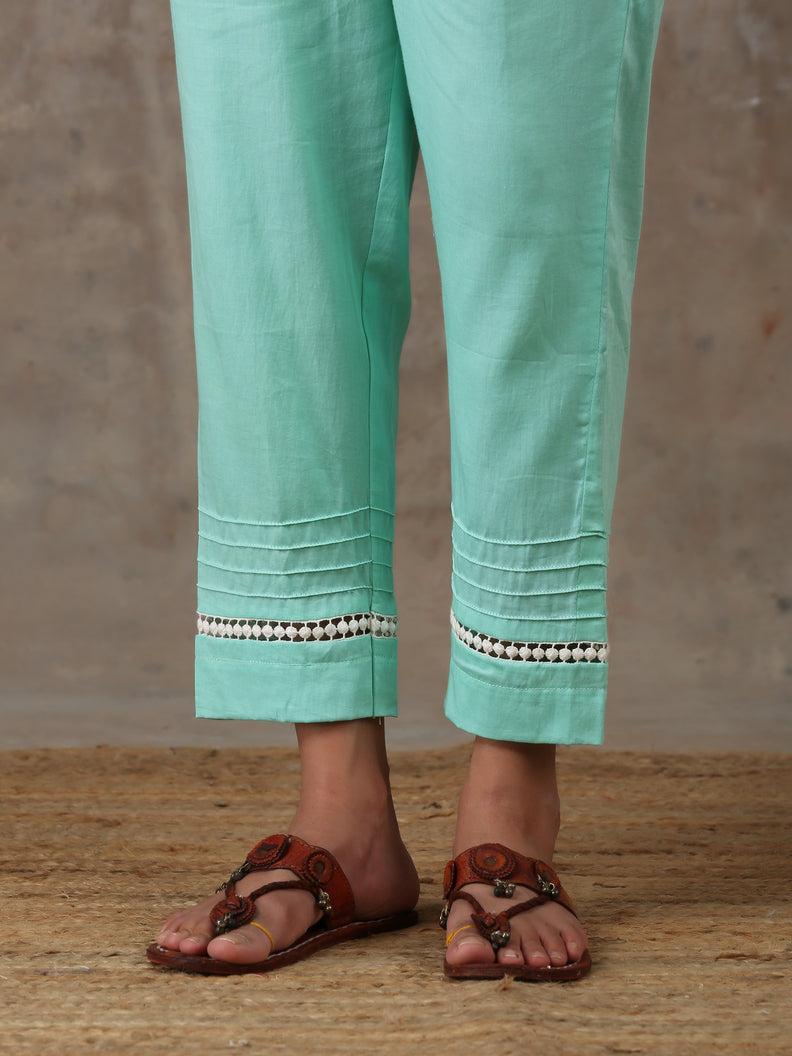 Turquoise Blue kurta set(ready to ship)