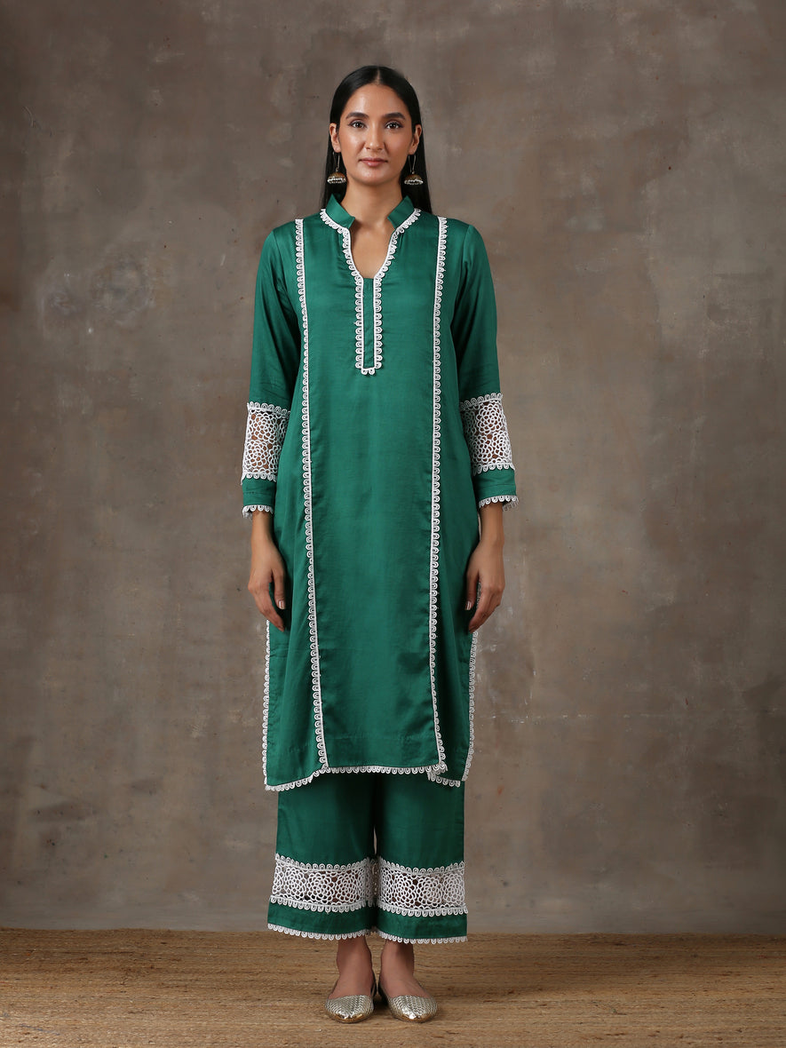 Emrald kurta set (set of 2)(ready to ship)