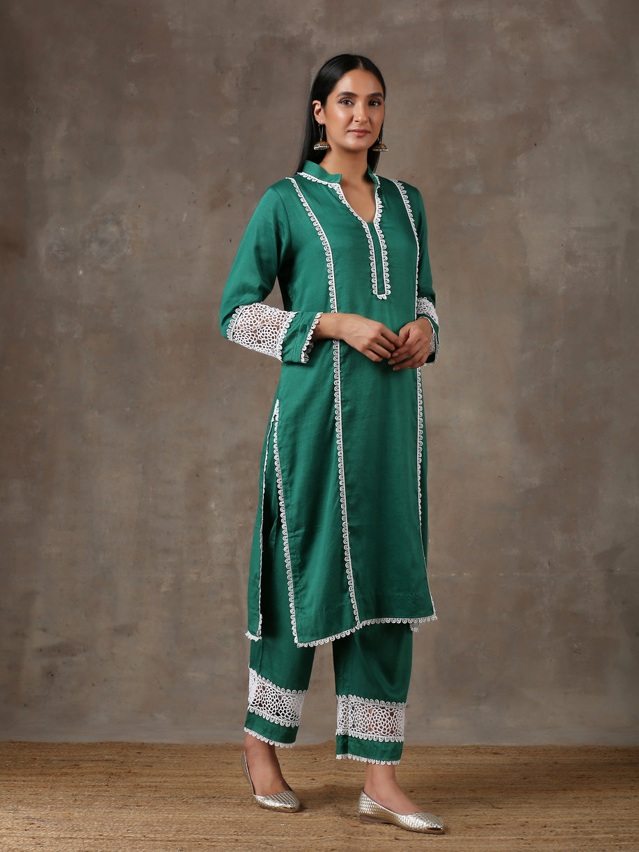 Emrald kurta set (set of 2)(ready to ship)