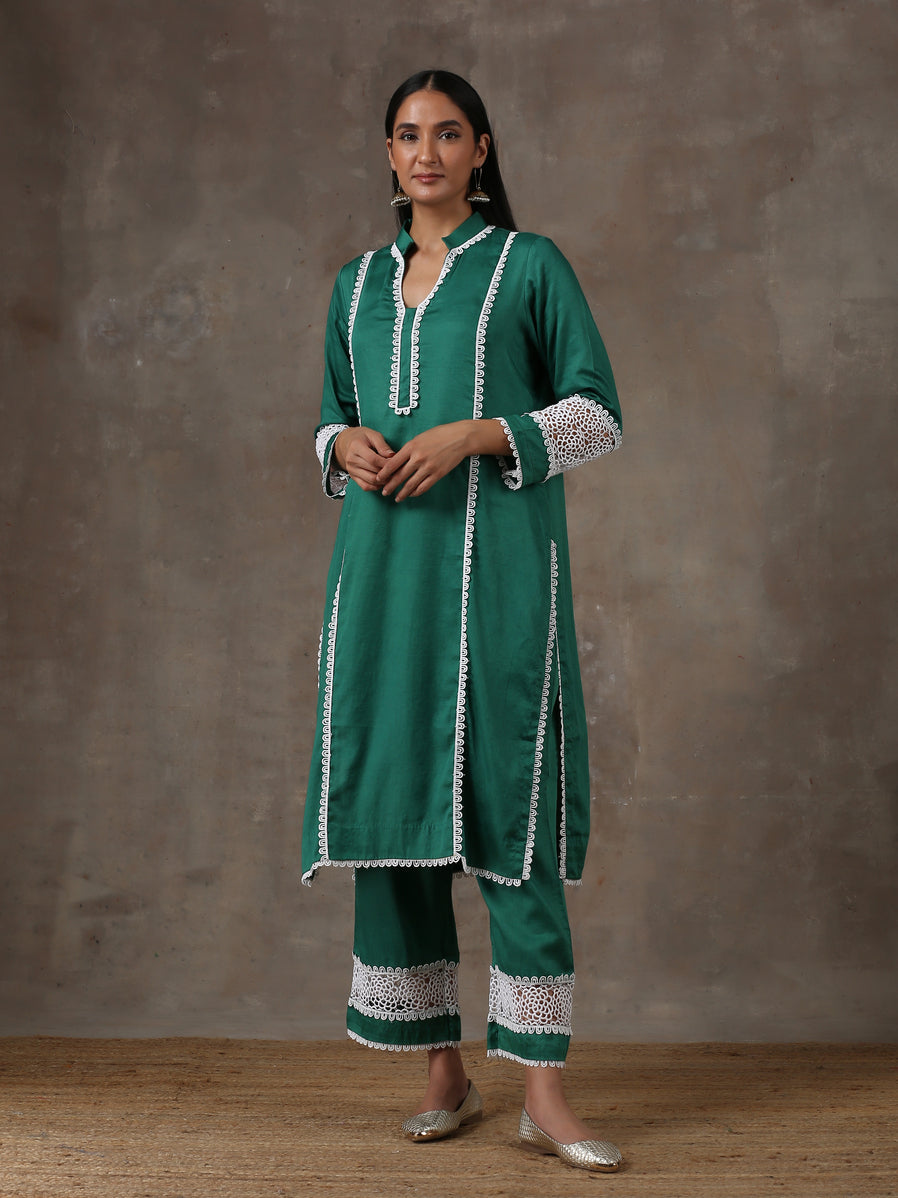 Emrald kurta set (set of 2)(ready to ship)