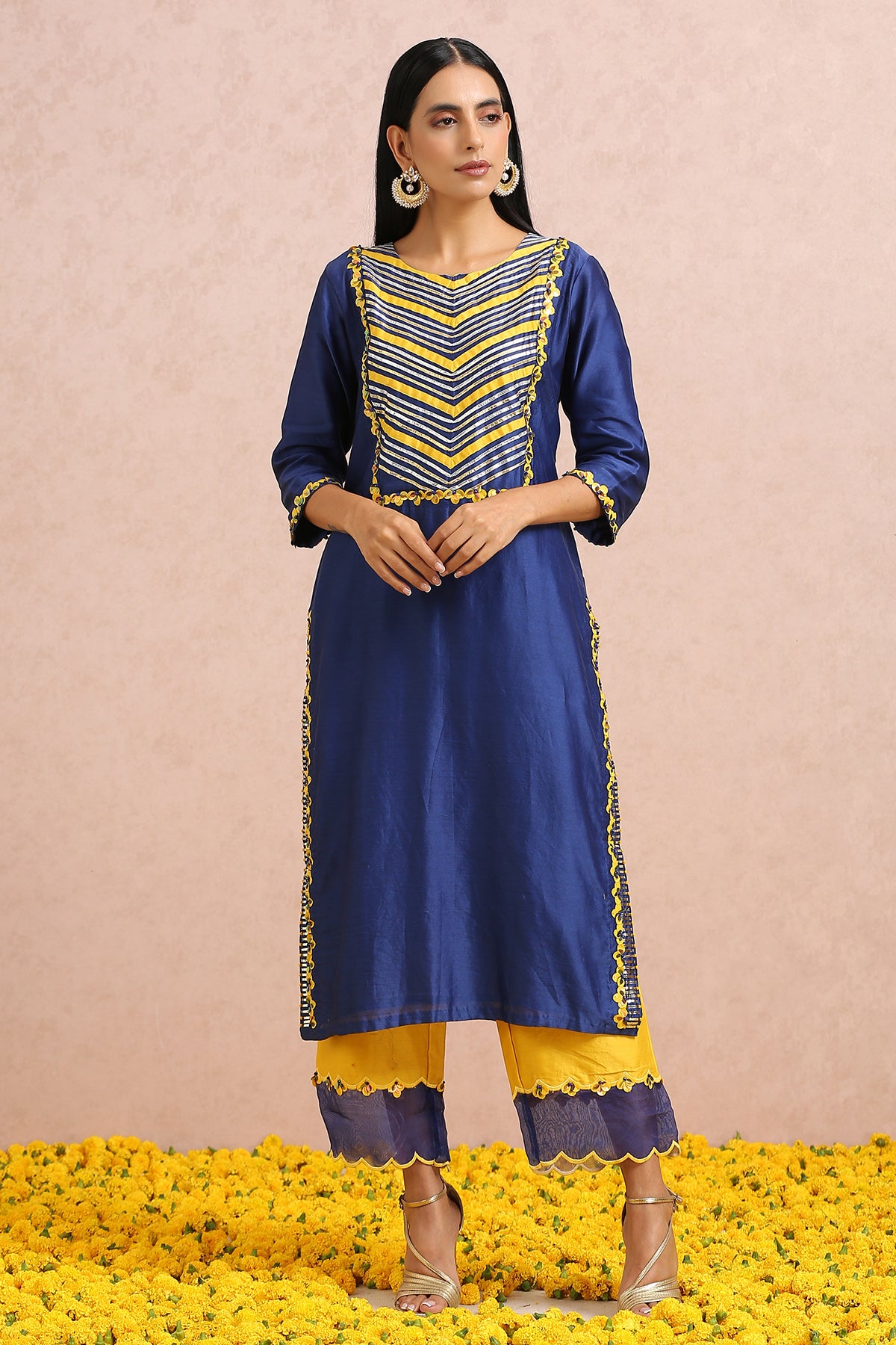 Ink Blue Kurta Set