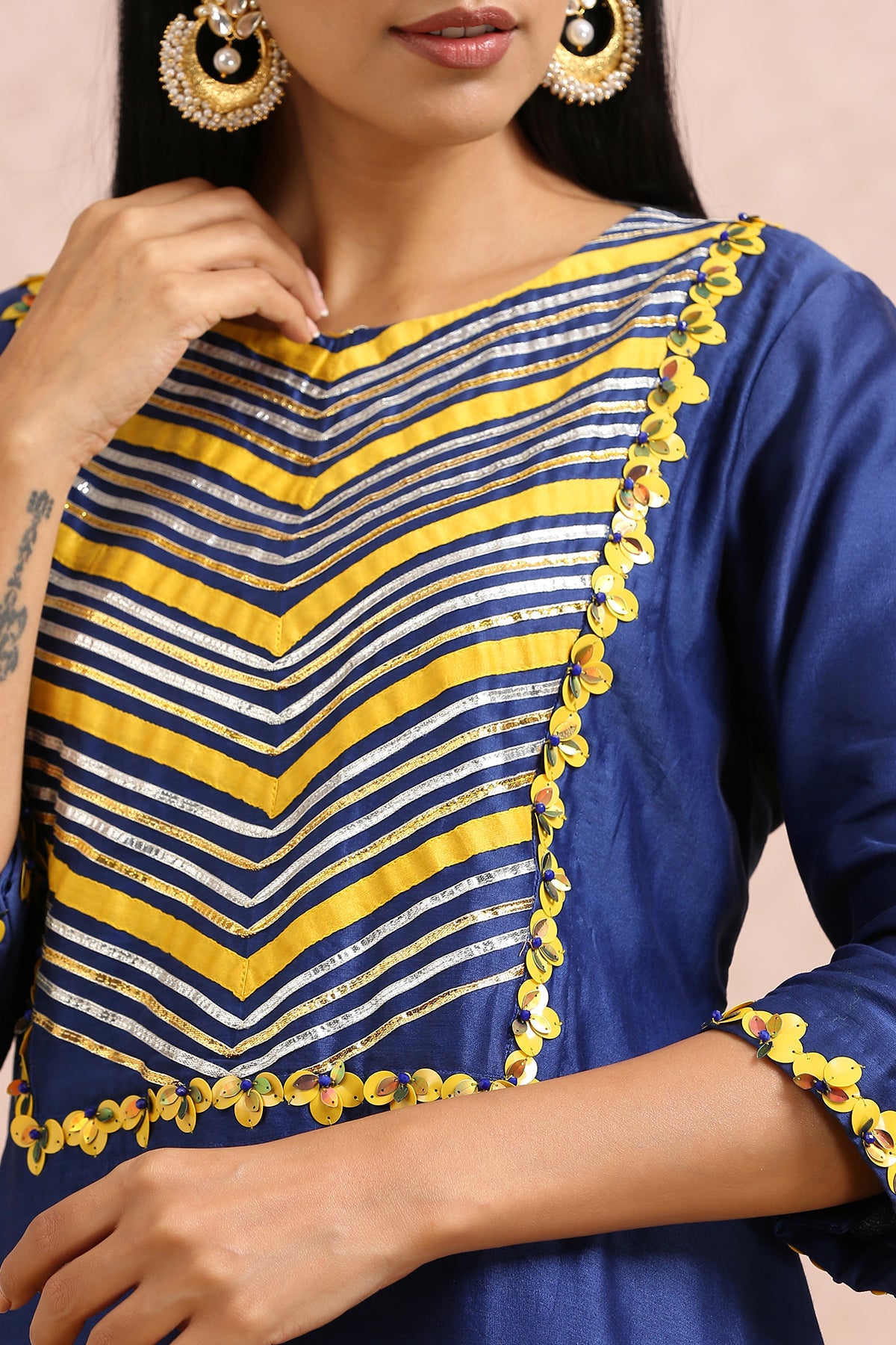 Ink Blue Kurta Set