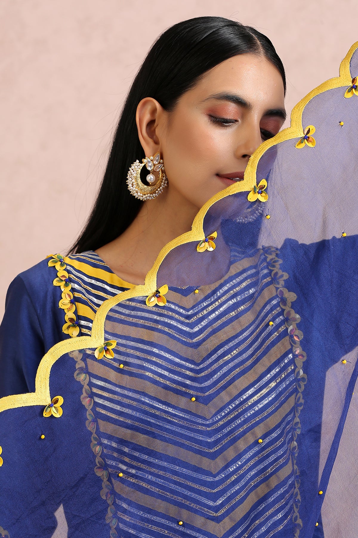Ink Blue Kurta Set
