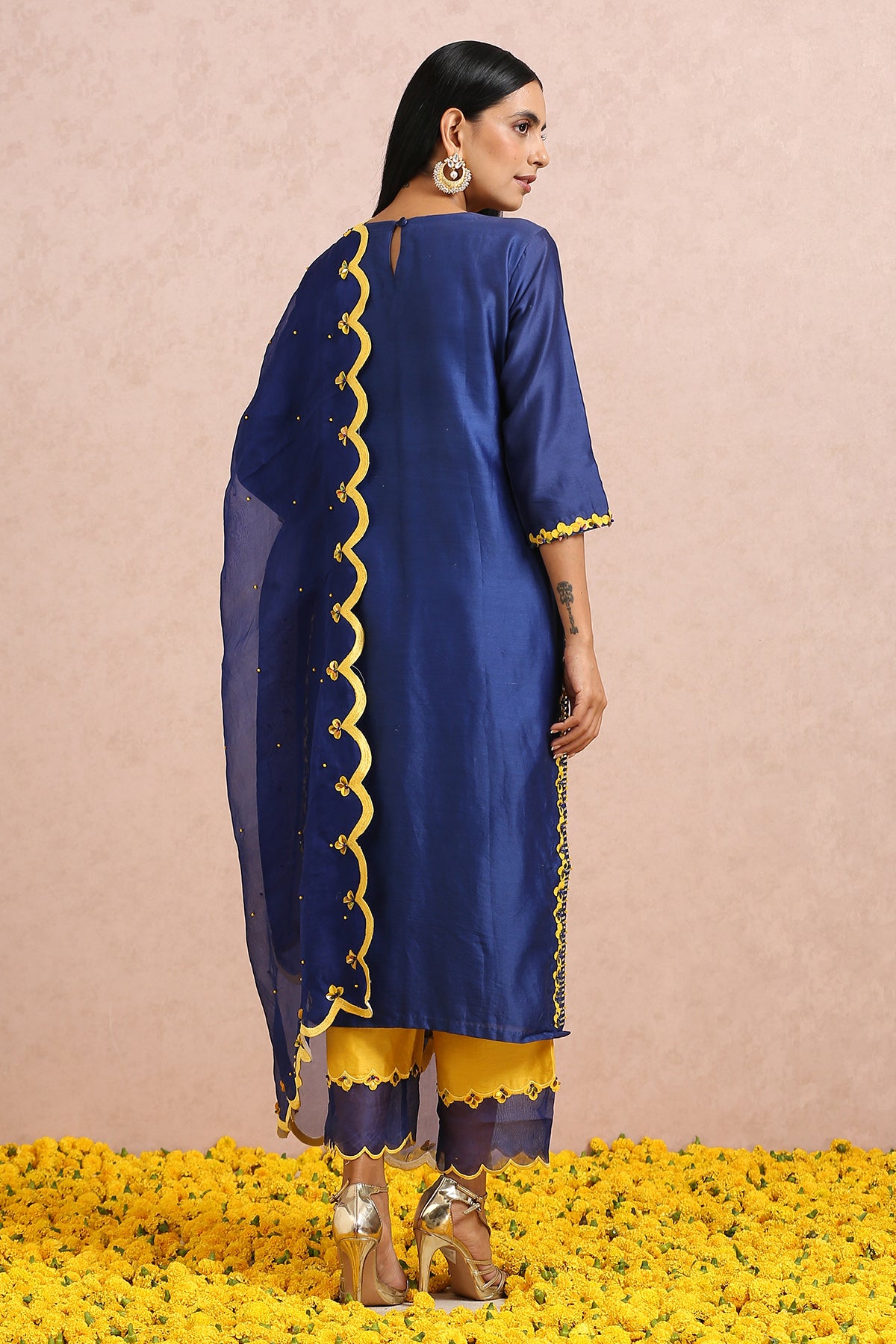 Ink Blue Kurta Set