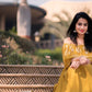 Mustard Off Shoulder Lehenga Set