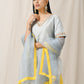 Ash Blue Kurta Pant Set(ready to ship)