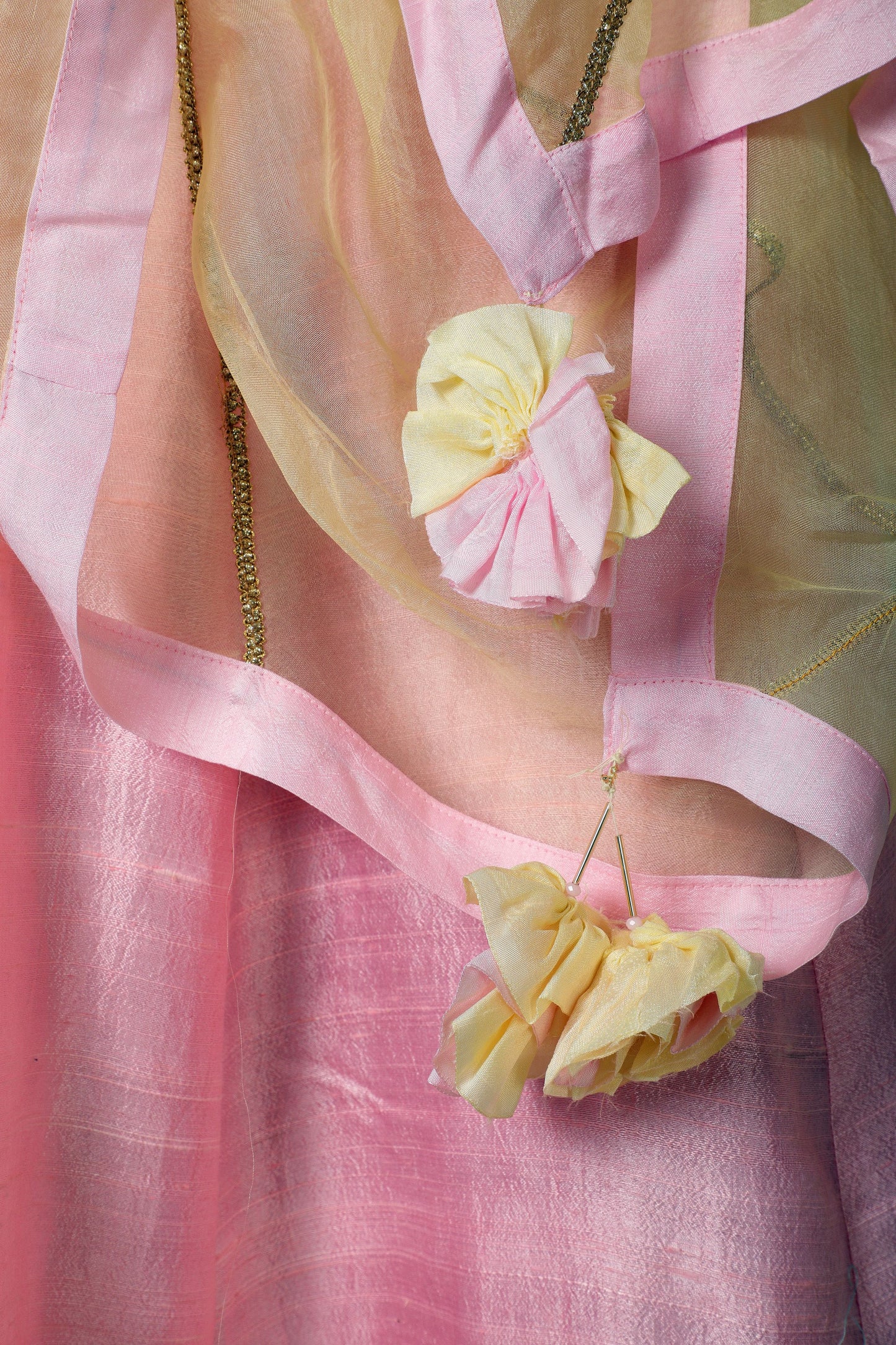 Baby Pink Anarkali Set(ready to dispatch)