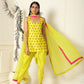 Lime Dhoti-Kurta Set