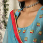 Teal Dhoti-Kurta Set