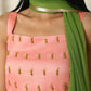 Coral Peplum Tunic Set