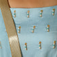 Ash Blue Peplum Tunic set