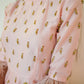 Baby Pink Peplum Tunic Set