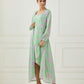Mint green dress