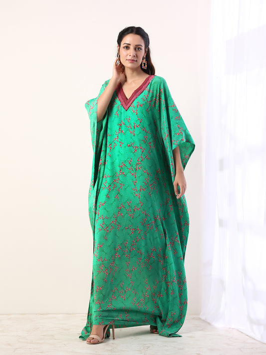 Green Kaftan(set of 2)