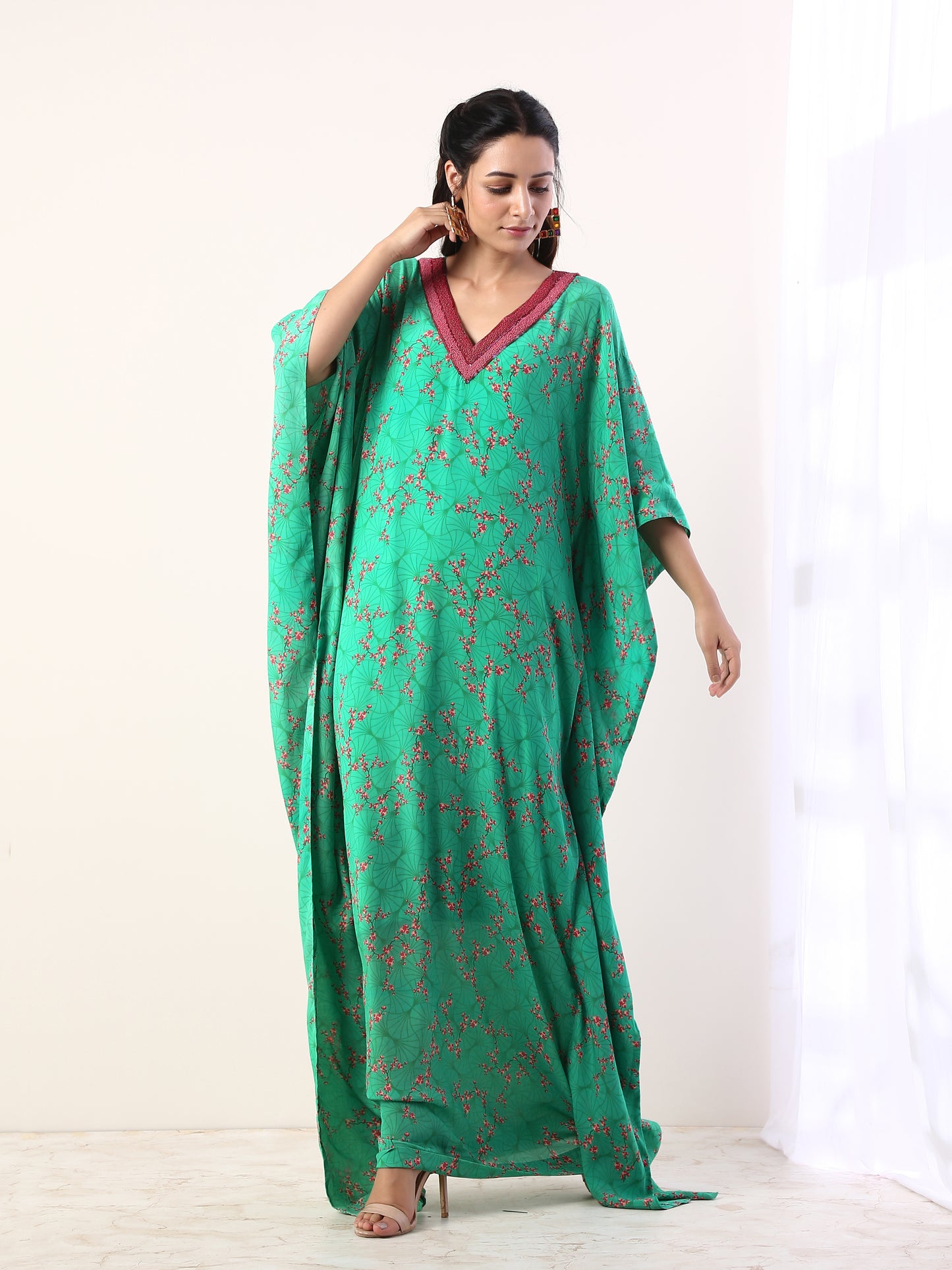 Green Kaftan(set of 2)