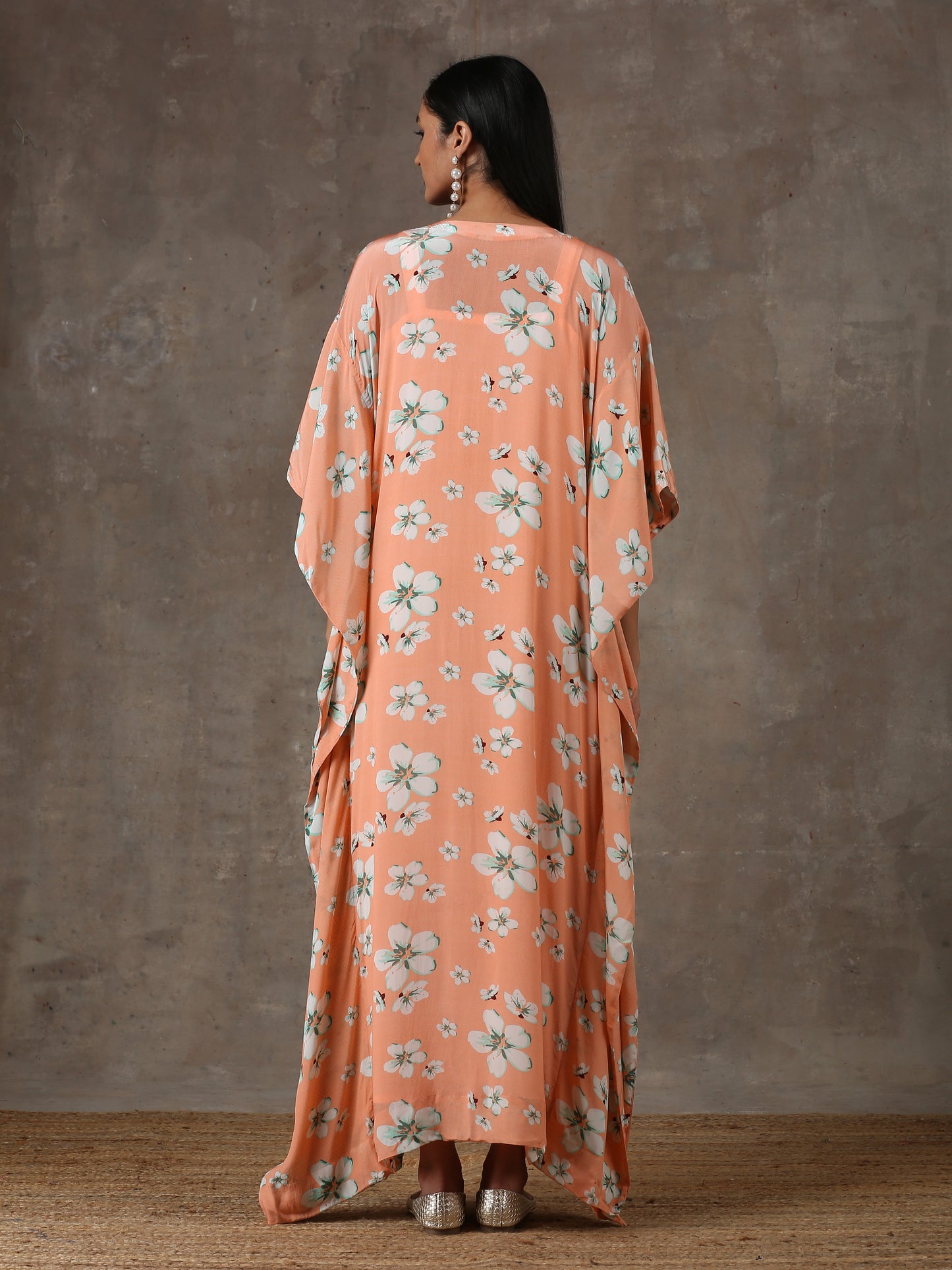 Coral Kaftan(set of 2)