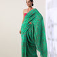 Green Crepe Saree(set of 2)