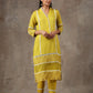 Mustard gold kurta set(ready to ship)