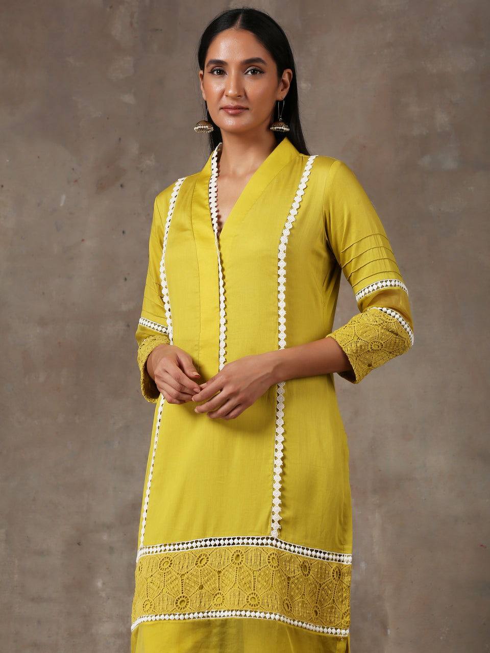 Mustard gold kurta set(ready to ship)