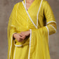 Mustard gold kurta set(ready to ship)