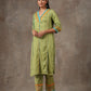 Olive kurta set(ready to ship)