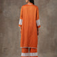 Rust kurta set (Set of 2)
