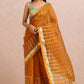 Rust Saree