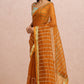 Rust Saree