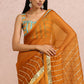 Rust Saree