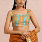 Rust Saree