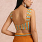 Rust Saree