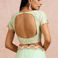Mint Green Saree Set