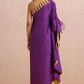 Plum One Shoulder Tunic